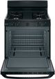 Hotpoint® 30" Black Freestanding Gas Range-1
