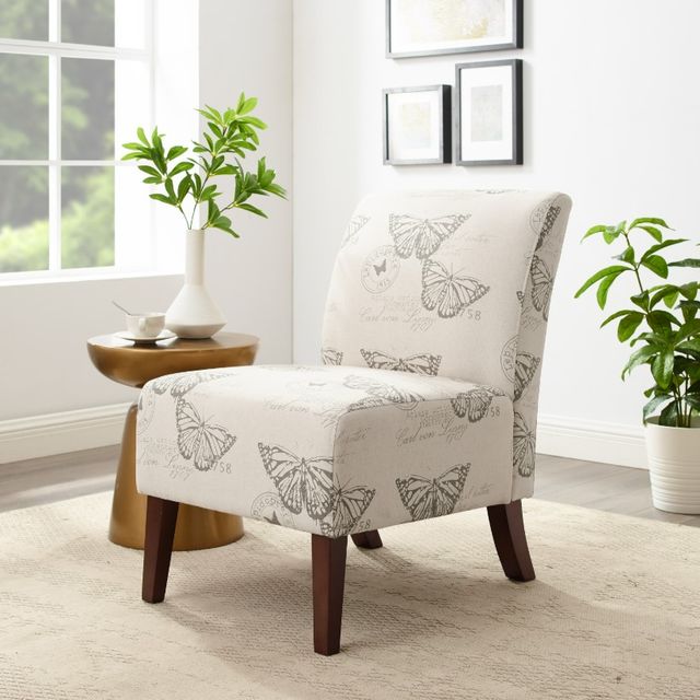 Linon Lily Linen Chair-1