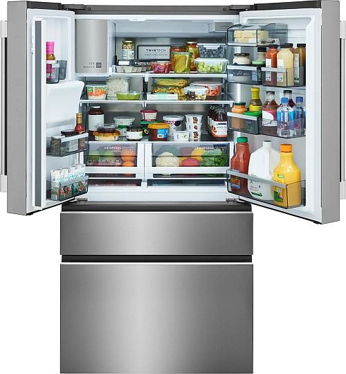 Frigidaire Professional® 36" 26 Cu. Ft. Smudge-Proof® Stainless Steel Counter Depth French Door Refrigerator-2