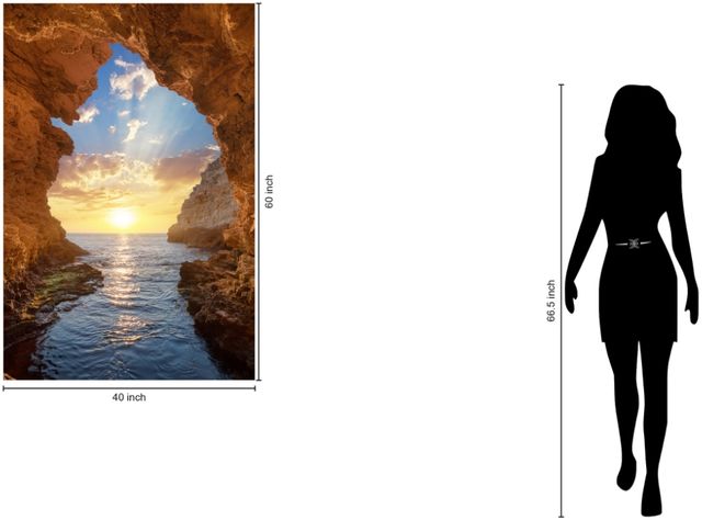 Classy Living Grotto Sunset Wall Art-2