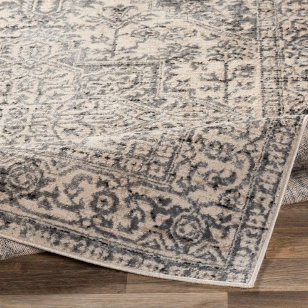 Surya City Light Beige/Light Gray 4'x6' Area Rug-4