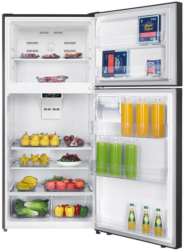 Verona® 30” 18.1 Cu. Ft. Black Top Freezer Refrigerator-2