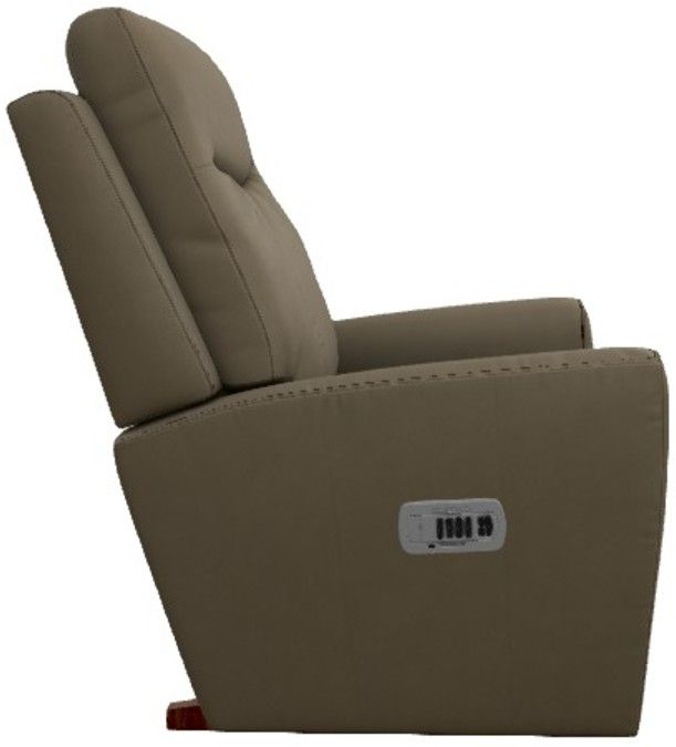 La-Z-Boy® Kodie Buff Power Rocking Recliner with Headrest and Lumbar-3