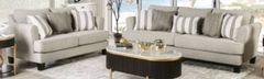 Furniture of America® Ealing 2-Piece Beige/Ivory Living Room Sitting Set