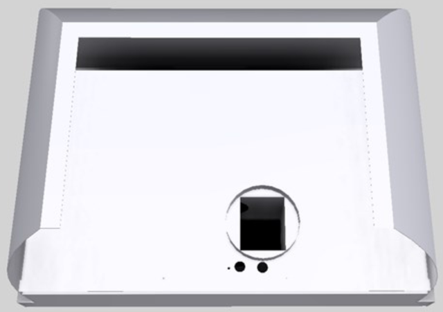 Vent-A-Hood® Designer Series 36" White Wall Mounted Range Hood-2