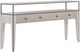 A.R.T. Furniture® Mezzanine Glass Top Console Table with Dove Gray Base-0