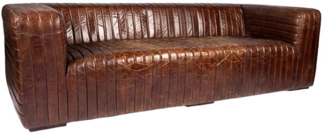 Moe's Home Collection Castle Dark Brown Sofa-0
