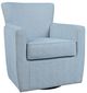 Jofran Inc. Harper Sky Swivel Accent Chair-0