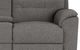 Flexsteel® Mason Dark Gray Manual Reclining Loveseat with Console-2