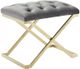Inspire™ Rada Grey/Brushed Gold Bench-1