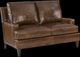 Bradington-Young Customizable Barker 8-Way Tie Stationary Loveseat-0