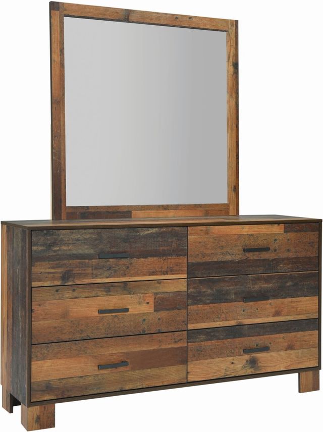 Coaster® Sidney 4-Piece Rustic Pine Twin Bedroom Set-2