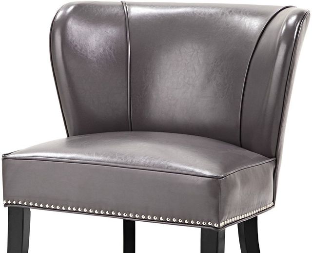 Olliix by Madison Park Grey Hilton Armless Accent Chair-2
