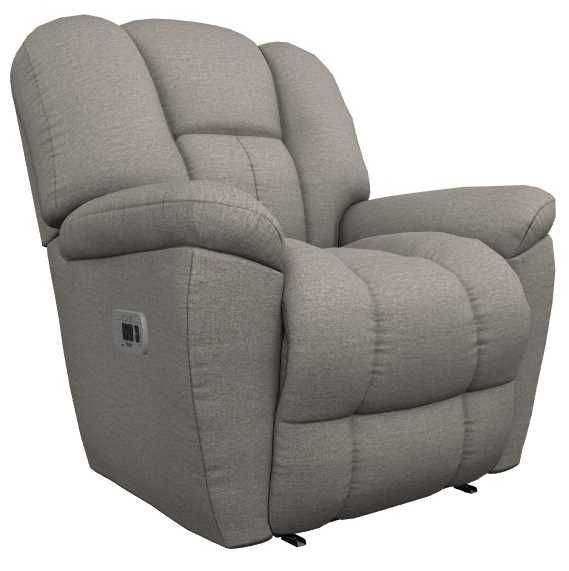 La-Z-Boy® Maverick Stone Power Wall Recliner with Headrest and Lumbar-0