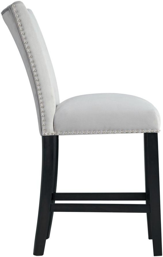 Elements International Francesca Gray Counter Stool-2