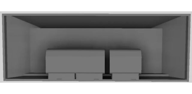 Vent-A-Hood® 66" Gunsmoke Euro-Style Wall Mounted Range Hood-3