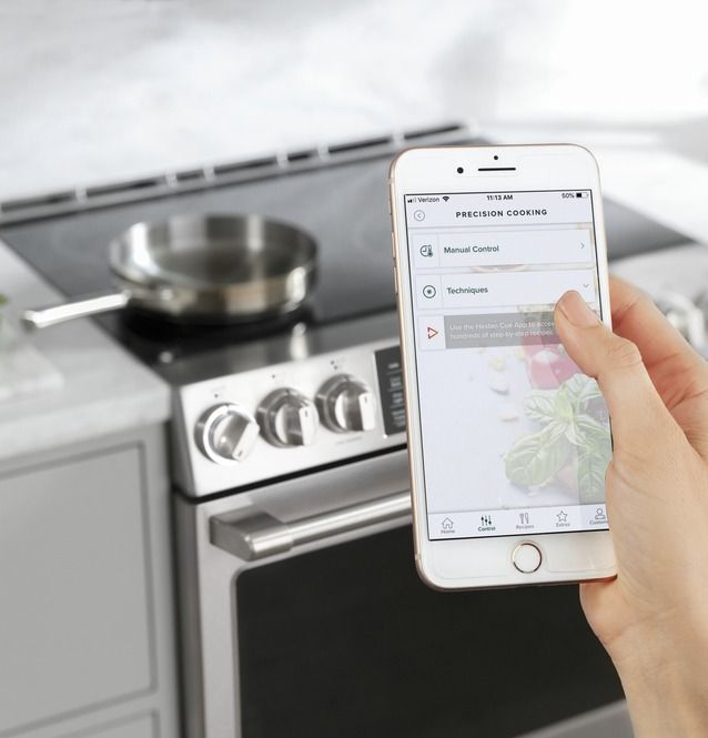 Café™ 30" Stainless Steel Slide In Induction Range-6
