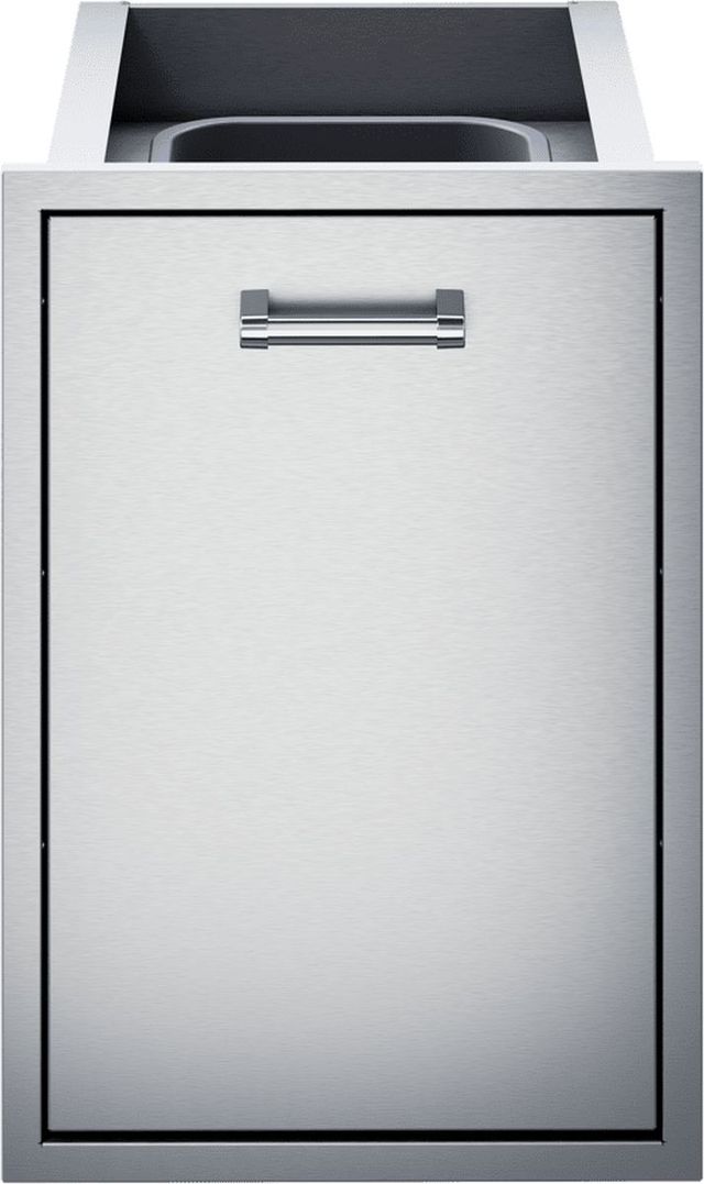 Delta Heat 18" Stainless Steel Pull-Out Double Trash Bin-0