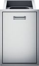 Delta Heat 18" Stainless Steel Pull-Out Double Trash Bin-0