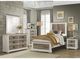 Mazin Furniture Arcadia White & Weathreed Gray Dresser Mirror-5