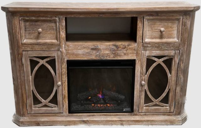 Million Dollar Rustic Light Barnwood Fireplace-0