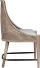 Bernards Citrus Heights Beige/Gray Cane Host Chair-1