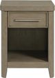 Riverside Furniture Pasadena Casual Taupe 1-Drawer Nightstand-1