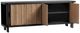 Classic Home Ellison Shoreline Noir 4-Door Cabinet-2