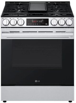 LG 30" PrintProof® Stainless Steel Slide-In Gas Range