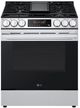 LG 30" PrintProof® Stainless Steel Slide-In Gas Range-0