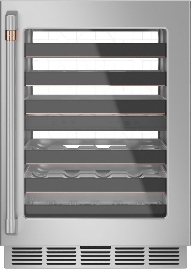 Café™ 4.7 Cu. Ft. Stainless Steel Wine Cooler
