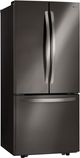 LG 30" 21.8 Cu. Ft. 3-Door French Door Refrigerator-Black Stainless Steel-4