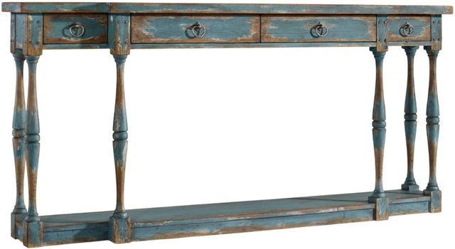 Hooker® Furniture Sanctuary Sky High Azure Blue Thin Console-0