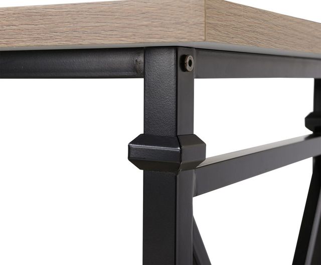 Signature Design by Ashley® Jaeparli Grayish Brown L-Desk-3