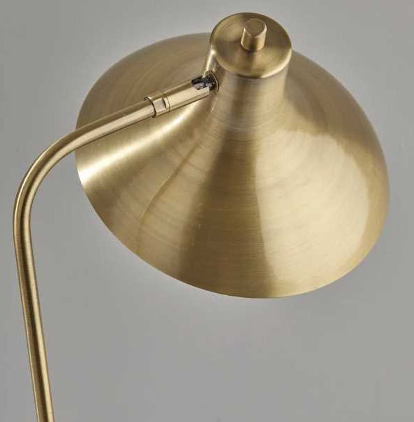 Adesso® Cleo Antique Brass Desk Lamp-2