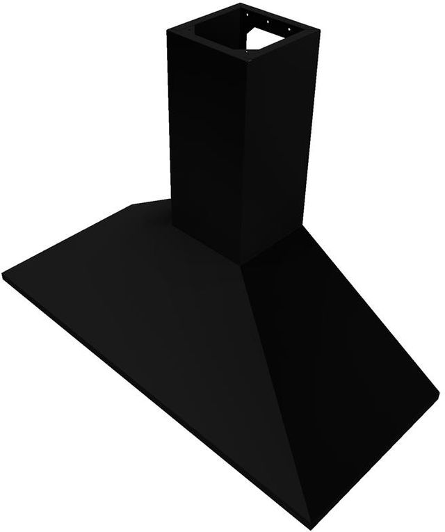 Vent-A-Hood® 48" Black Euro Style Wall Mounted Range Hood-1