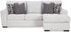 Ashley® Tasselton Snow Sofa Chaise-2