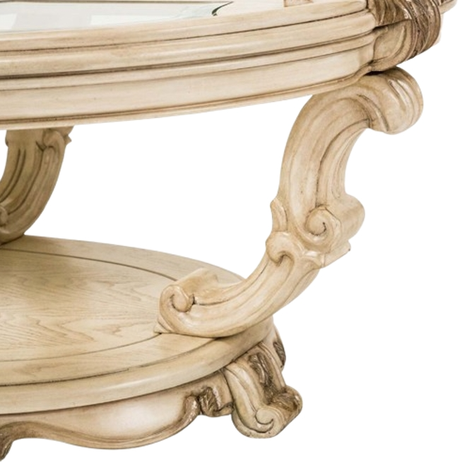Michael Amini Platine De Royale Cocktail Table - Thumbnail 3