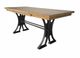 Martin Furniture Toulouse Black/Brown 72" Writing Desk-3