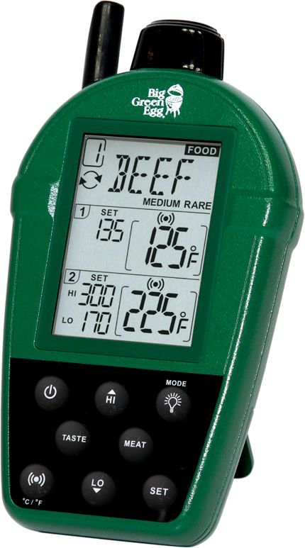 Big Green Egg® Temperature Gauge Dual Probe Wireless Thermometer-2