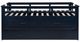 Coaster® Carlsbad Navy Blue Twin Captains Bed with Trundle-4