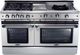 Capital Cooking Precision 60" Freestanding Pro-Style Gas Range with 6 Power-Flo Sealed Burners-0