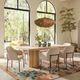 TOV Furniture Sydney 2-Piece Taupe Velvet Armchair-1
