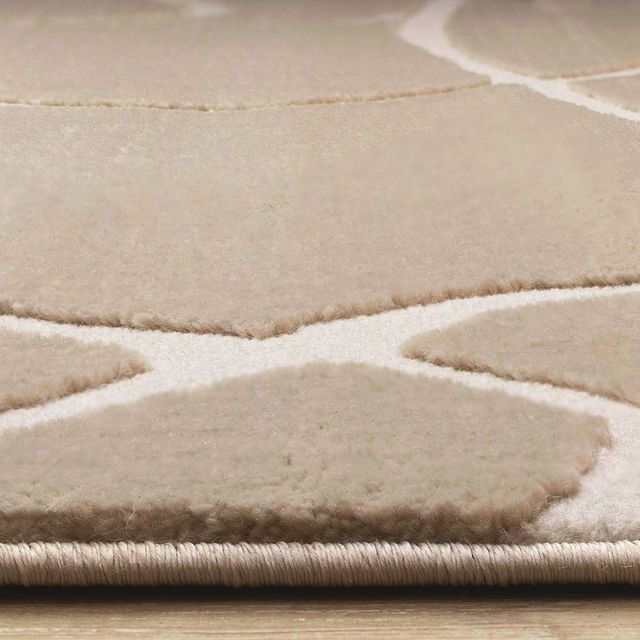 Kalora Interiors Leo Cream 5'x8' Style 1 Area Rug-1