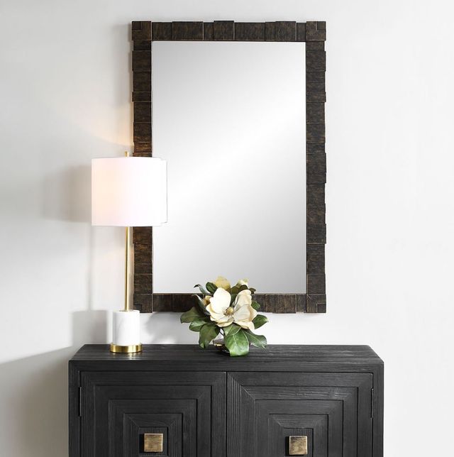 Uttermost® Bustelo Dark Bronze Mirror-1