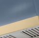 AGA Cascade 36" Stone Blue Wall Mounted Range Hood  with Brushed Brass Trim-1