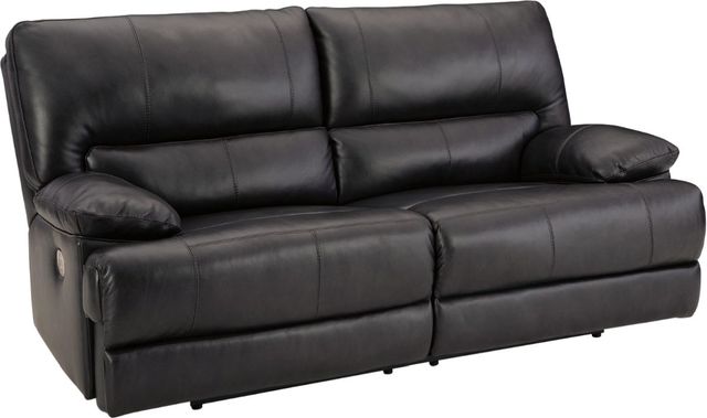 Signature Design by Ashley® Mountainous Eclipse Power Reclining Sofa with Adjustable Headrest-0