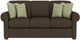 Flexsteel® Randall Gray Steel Three-Cushion Sofa-1
