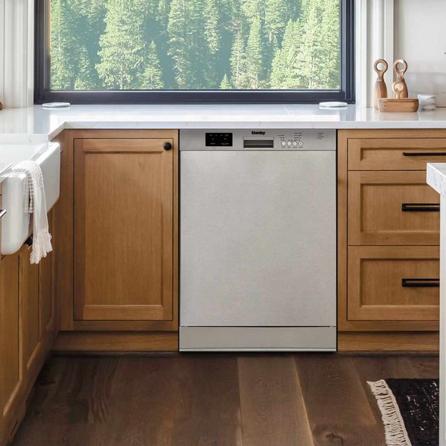 Danby® 24" Stainless Steel Front Control Built In Dishwasher-8