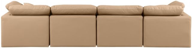Meridian Furniture Indulge 4-Piece Tan Sofa-2